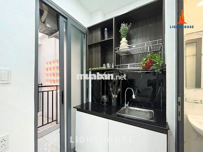 STUDIO BAN CÔNG FULL NT NGAY CHỢ BÀ CHIỄU, CẦU BÔNG TIVI THÔNG MINH