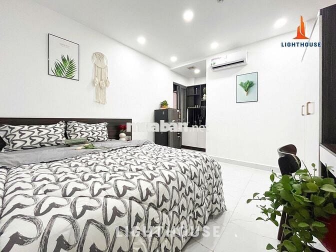 STUDIO BAN CÔNG FULL NT NGAY CHỢ BÀ CHIỄU, CẦU BÔNG TIVI THÔNG MINH