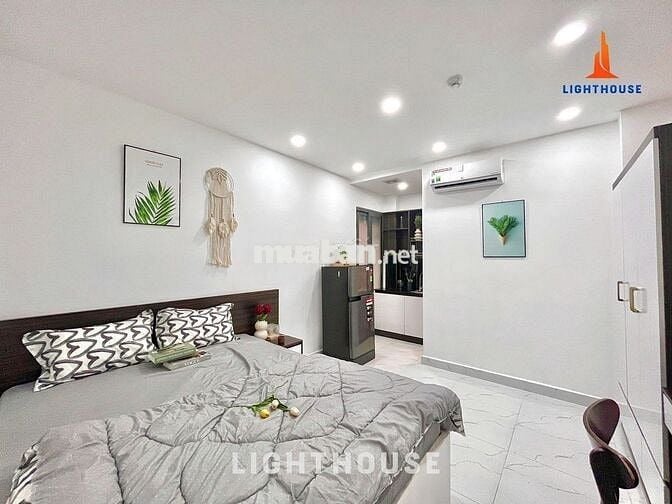 STUDIO BAN CÔNG FULL NT NGAY CHỢ BÀ CHIỄU, CẦU BÔNG TIVI THÔNG MINH