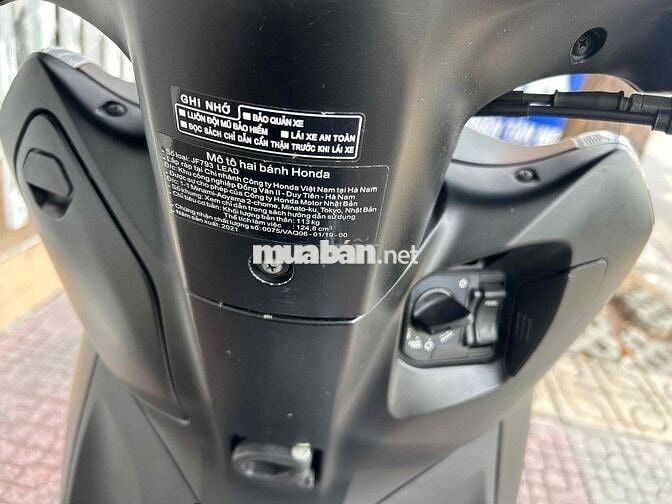 Honda Lead 2021 Black Edition smartkey zin êm