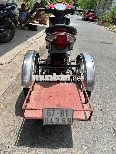 Xe máy ba bánh Honda Wave 110 Đỏ