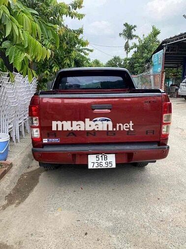 Ford Ranger 2014 Số tự động Đỏ