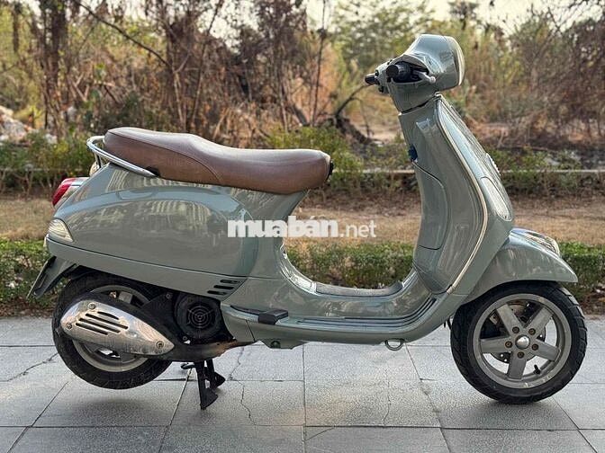 Piaggio Vespa Xám Cổ điển chạy êm, tiết kiệm xăng