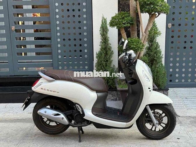 Honda Scoopy 2024 Trắng Smartkey