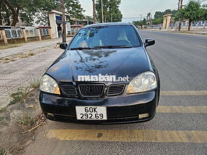 Daewoo Lacetti 2005 Đen 200km