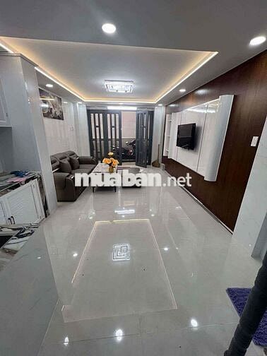 BÁN NHÀ HẺM GẦN MẶT TIỀN NHÀ MỚI 100% 2PN, 2WC.