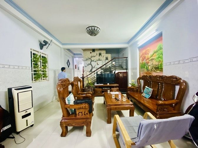 BÁN NHÀ LÊ ĐỨC THỌ GÒ VẤP 105M2 HẺM Ô TÔ VUÔNG VỨC GIÁ 12,5 TỶ