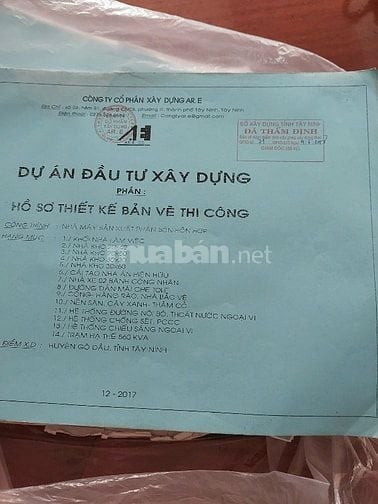 CẦN BÁN KHU XƯỞNG MẶT TIỀN QUỐC LỘ 22B – GÒ DẦU, TÂY NINH