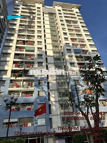 Căn hộ 2PN, 1WC tại Chung cư 155 Nguyễn Chí Thanh, 4,05 tỷ