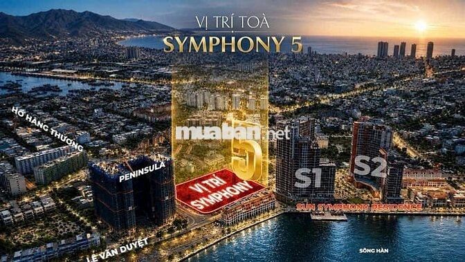 TỪ 700 TRIỆU SỞ HỮU CĂN HỘ VIEW TRỰC DIỆN PHÁO HOA TẠI SUN SYMPHONY 5