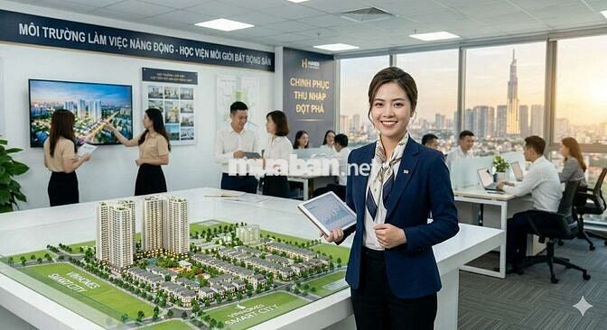 Tuyển dụng môi giới bất động sản 