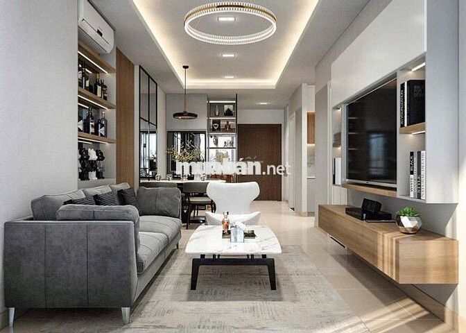 Cần cho thuê CHCC Sky Center, 80m2, 2PN, 2WC, giá 15tr, Q.Tân Bình.