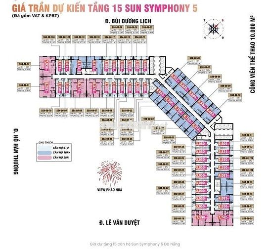 SYMPHONY 5, CHÍNH THỨC NHẬN BOOKING ,ĐÃ CÓ MỨC GIÁ TRẦN CHỈ TỪ 2,1 TỶ