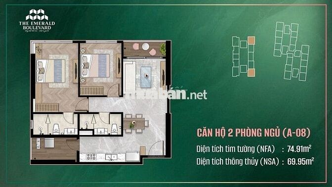 Căn Hộ Cao Cấp Thanh Toán 50% Nhận Nhà