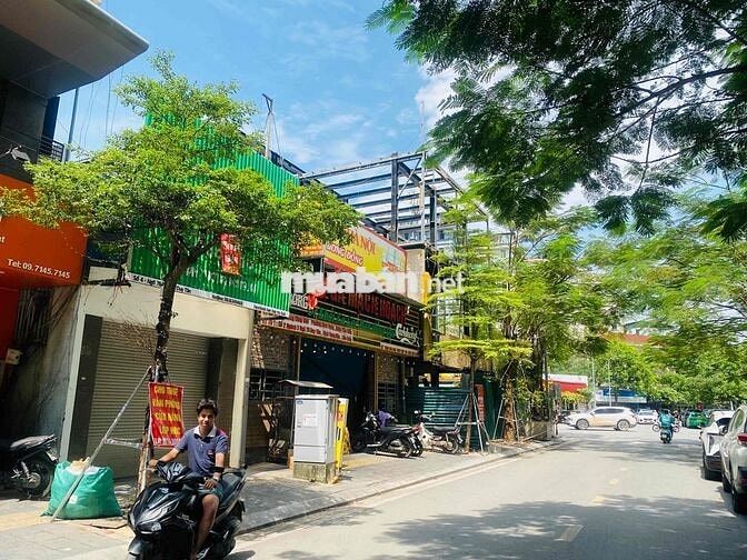 Cho thuê MBKD 120m2 x 2 tầng Khu phố Văn Phòng Duy Tân Cầu Giấy