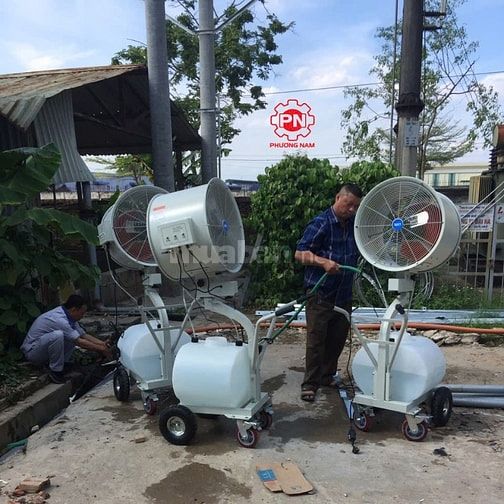 Quạt phun sương công nghiệp đẩy tay Mitsuta HW-20MC08