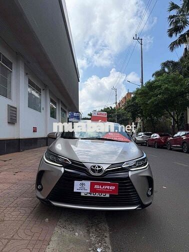 Toyota Vios G 2022 9.800 km Vàng cát