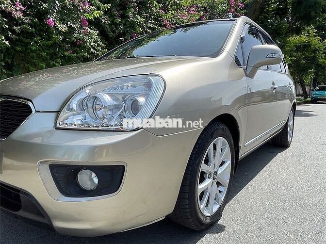 Kia Carens S 2014 Vàng Gold 7 chỗ