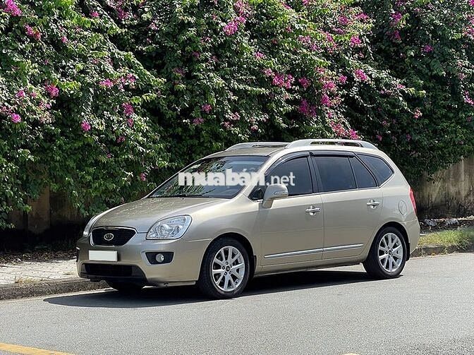 Kia Carens S 2014 Vàng Gold 7 chỗ