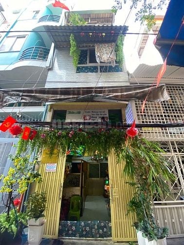 Nhà Hẻm ô tô Nguyễn Đình Chiểu, Quận 3. Nhà 4 tầng đúc BTCT