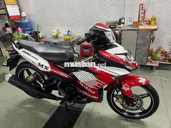 Yamaha Exciter 150i MX King 2018 Đỏ trắng
