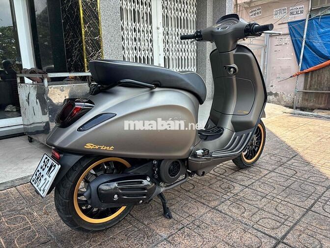 Piaggio Vespa Sprint 2021 Xám 3600 dặm