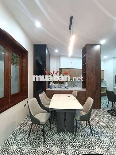 BÁN NHÀ HOÀNG QUỐC VIỆT -
Ô TÔ ĐỖ CỬA THANG MÁY ĐẸP -  5 TẦNG 5 PN 
