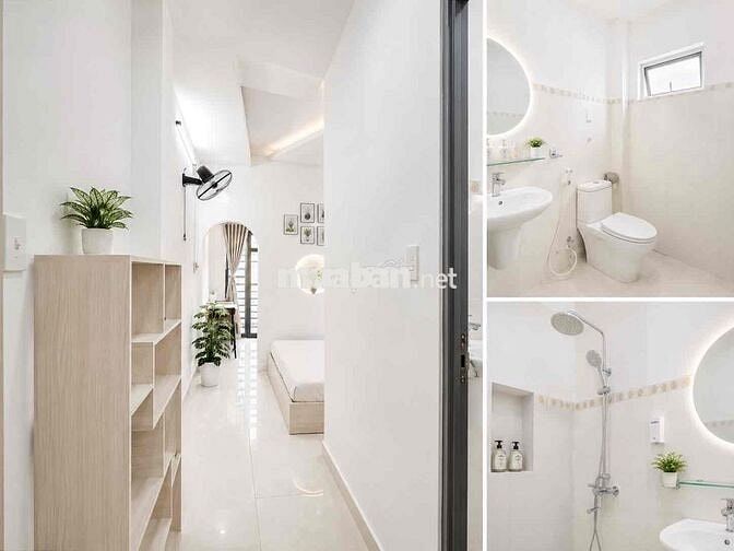 Căn hộ ~35m2 tách bếp, ban công full tiện nghi gần Q10 Q5