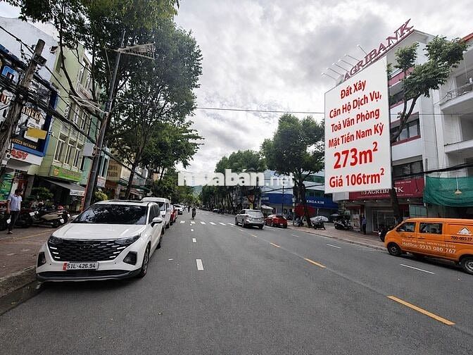 Bán Đất Mặt Tiền Nam Kỳ Khởi Nghĩa Xây Toà Căn Hộ Dịch Vụ