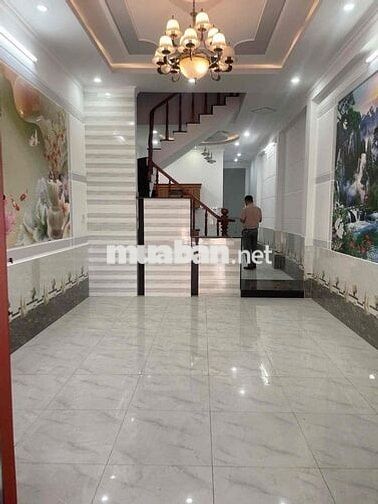 cho thuê nhà lầu trệt đường nhựa thông , gần ngac ba cây điệp