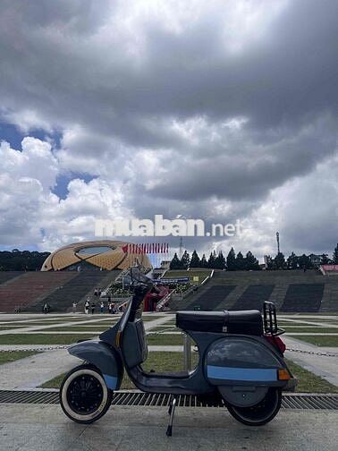 Piaggio Vespa 2 thì 150cc Xám