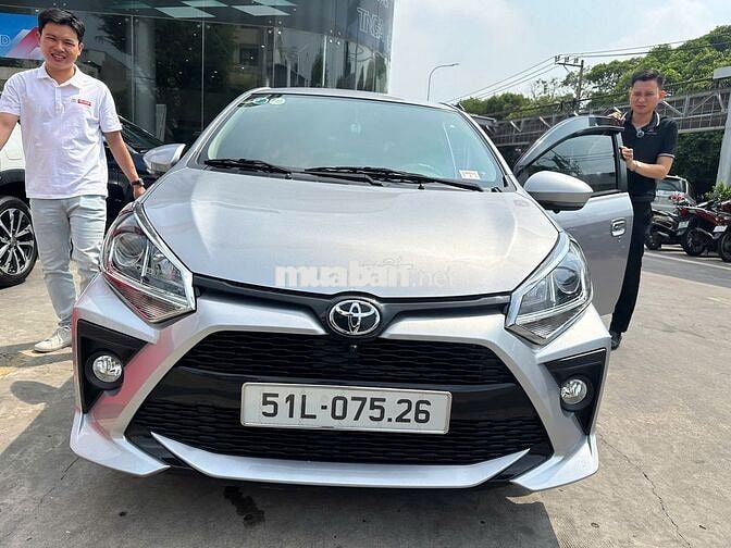 Toyota Wigo 2021 số tự động, bảo hành hãng