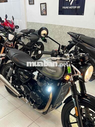 TRIUMPH SPEED TWIN 2023 MATT SILVER ICE
