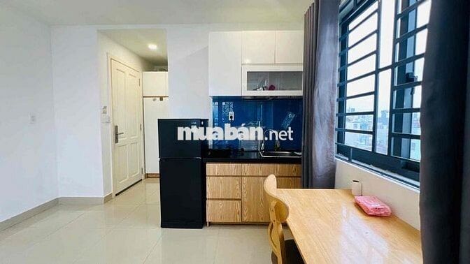 Cho thuê căn hộ ban công (40m2) - Thang máy hầm xe Dương Bá Trạc Q8