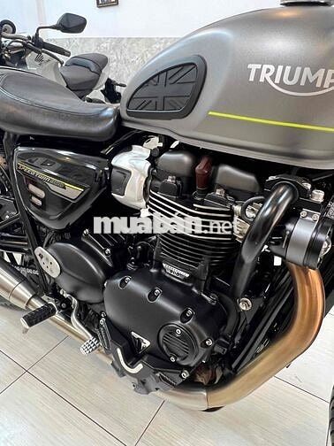 TRIUMPH SPEED TWIN 2023 MATT SILVER ICE