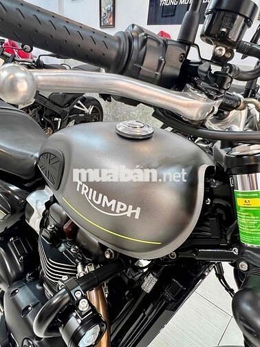 TRIUMPH SPEED TWIN 2023 MATT SILVER ICE