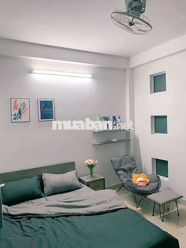 CHDV BANCOL SÂN THƯỢNG CHILL, TÁCH BẾP 45m2 WC RIÊNG, FULL NỘI THẤT