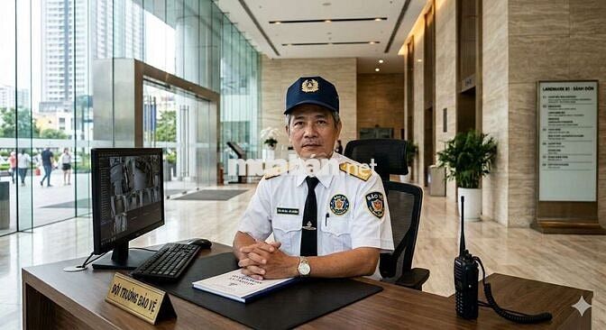 TUYỂN 1 BẢO VỆ TÒA NHÀ CA NGÀY 12, Quận 1