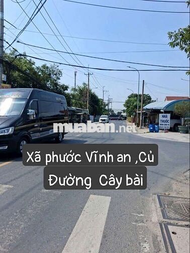 đất Chính Chủ 231m, Thổ 221m. hậu nở 10m, Xã phước Vĩnh an 