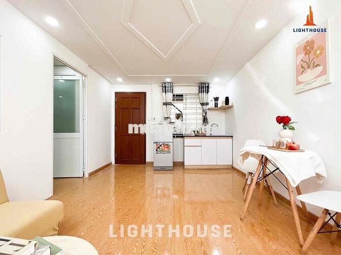 1 PHÒNG NGỦ RỘNG 40m2 FULL NÔỊ THẤT NẰM NGÀY LÊ VĂN SỸ - HOÀNG SA TRƯỜ