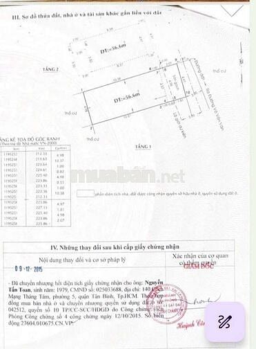 RẤT GẤP NHÀ 3 TẦNG VÕ VĂN VÂN, DT. 70M2 - GIẢM 500TR, GIÁ MỚI 3.9TỶ