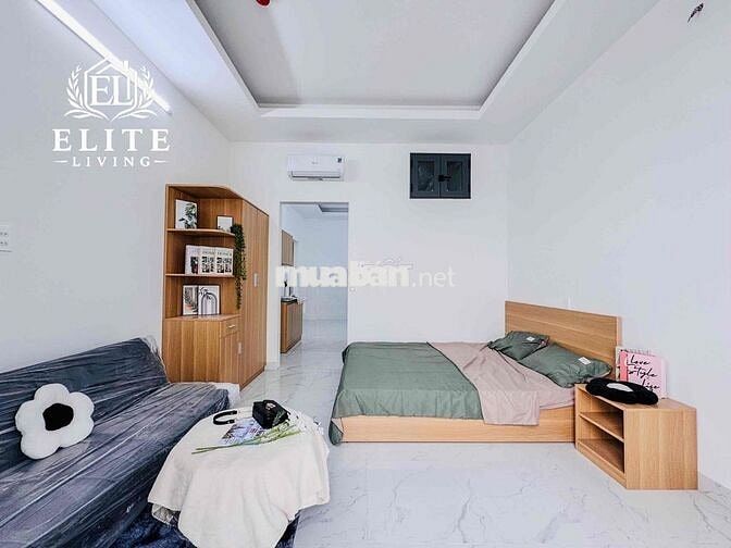 STUDIO FULL NT BAN CÔNG LỚN RỘNG HƠN 45m2