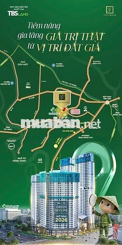 CƠ HỘI SỞ HỮU CĂN HỘ THÔNG MINH CHỈ VỚI 1 BOOKING GREEN SKYLINE ĐỢT 2 