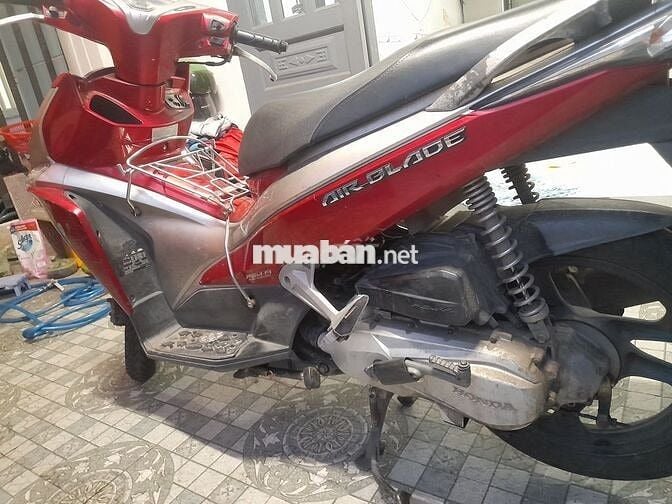 Honda Air Blade Đỏ bạc