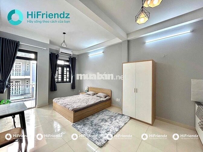 CHDV BAN CÔNG - ĐẦY ĐỦ TIỆN NGHI - CHỈ CẦN XÁCH VALI VÀO LÀ Ở