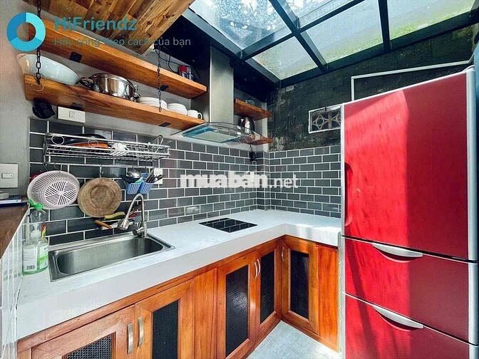 Nhà nguyên căn. Thiết kế thoáng & cực xinh. Đầy đủ noi thất, Cho BnB