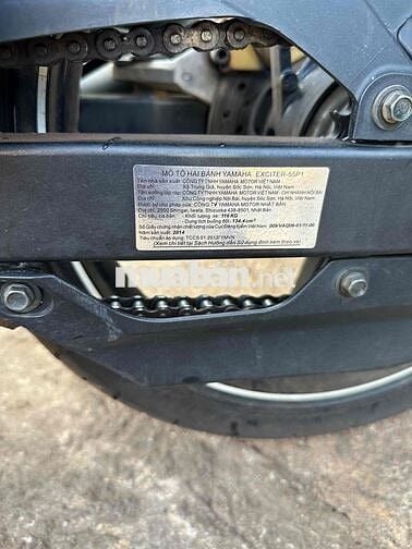 Yamaha Exciter 135 2014 Xanh trắng
