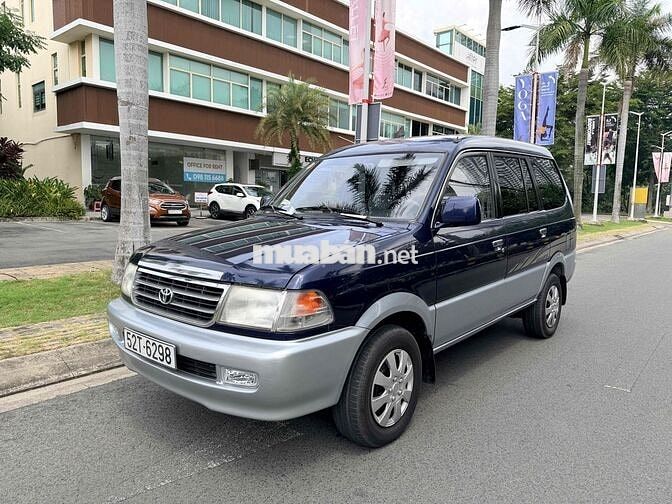 Toyota Zace GL 2002 1.8L MT Số Sàn 8 Chỗ Xe Đẹp