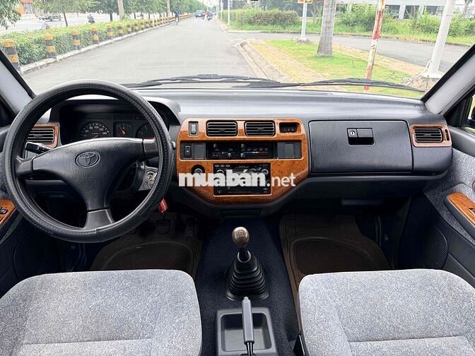 Toyota Zace GL 2002 1.8L MT Số Sàn 8 Chỗ Xe Đẹp