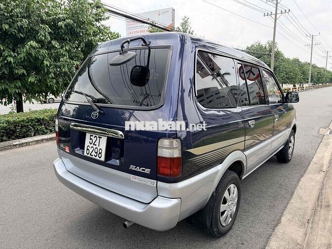 Toyota Zace GL 2002 1.8L MT Số Sàn 8 Chỗ Xe Đẹp